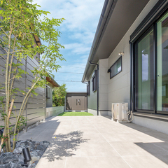 大人も子どもも楽しめるお庭