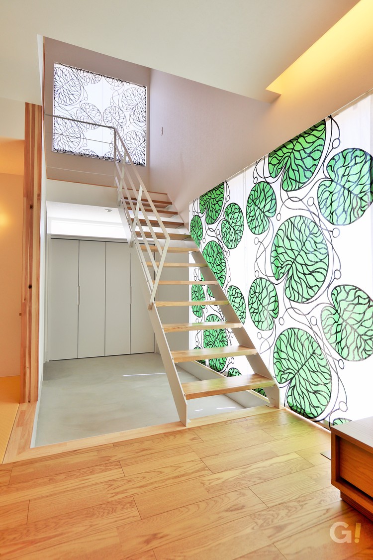 遊び心も届きそっと優しい空気感に包まれる北欧ナチュラルな玄関