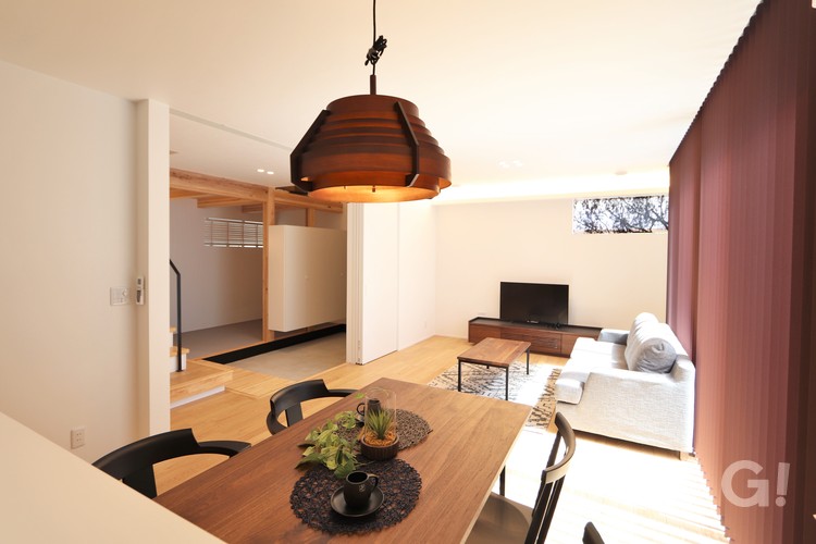 ずっとココに居たくなるような穏やかな空気感がいいシンプルモダンなLDK