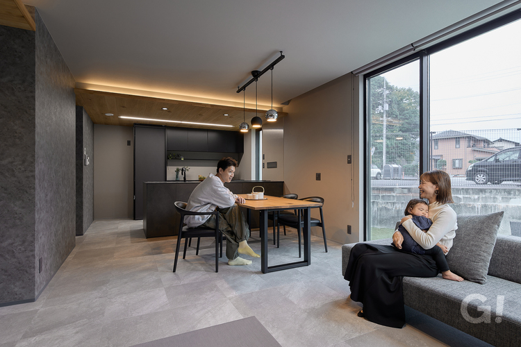 まるでショールームのような美しさ！理想のカタチを叶えたシンプルモダンなLDK