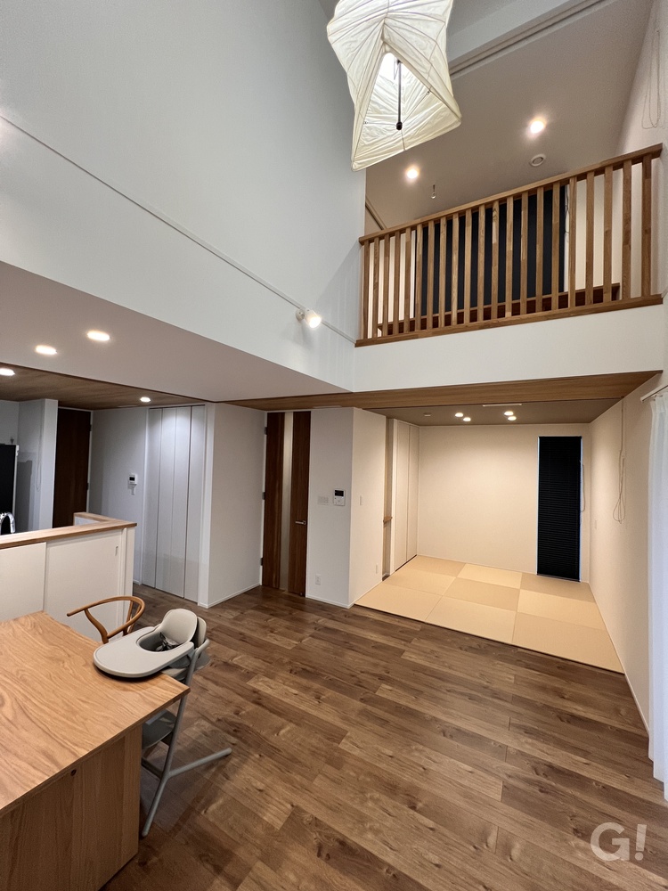 心地よく＆快適を実感できほっと寛げるシンプルモダンなLDK＆和室