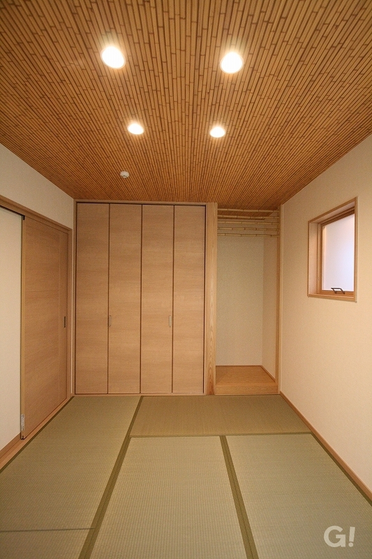 現代風洗練されたデザインの和室の写真