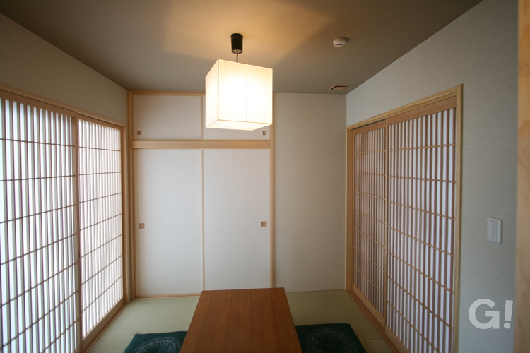 日本の奥ゆかしさ守るモダンな琉球畳の和室