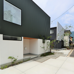 人気のキューブ型がかっこいい♪注文住宅の北欧テイストの美しい外観