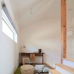 コンパクトな北欧テイストのこ洒落たスキップフロアー