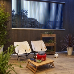 バルコニーで過ごす外との繋がり