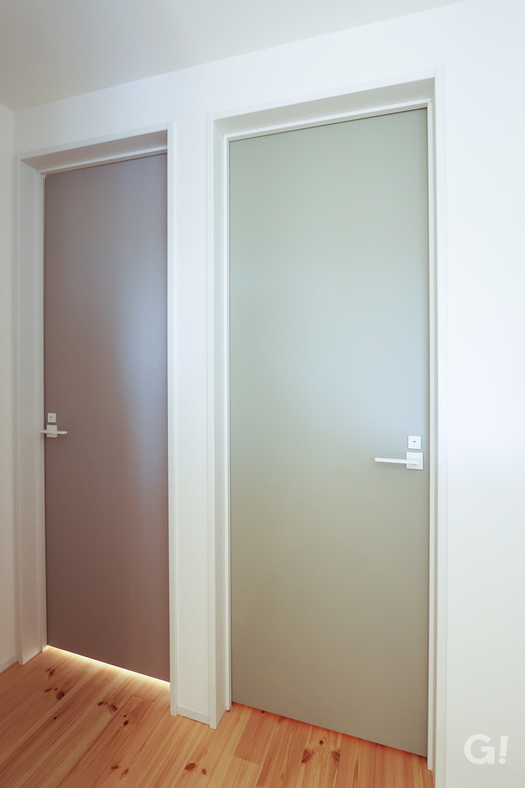 お庭とつながる家　子供部屋