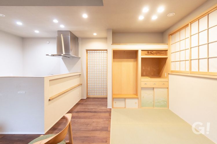 家族の距離がちょうどいい二世帯住宅　和室