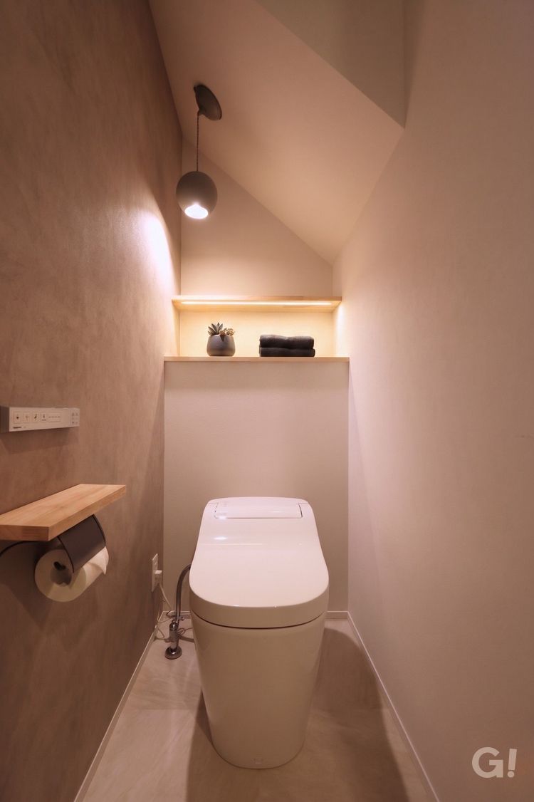 機能的で居心地の良いトイレ