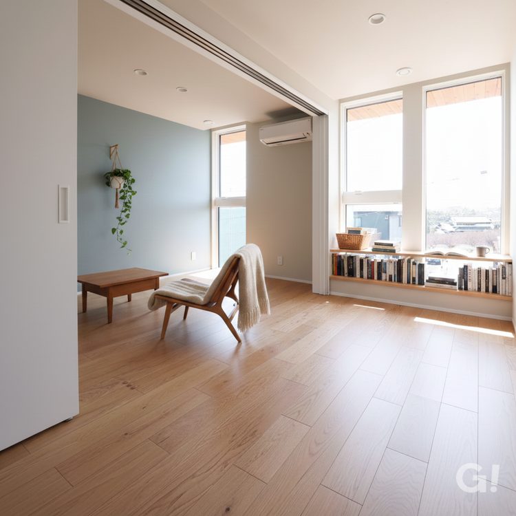 自分だけの特等席(フリースペース)ー眺めを楽しむ家｜市川市