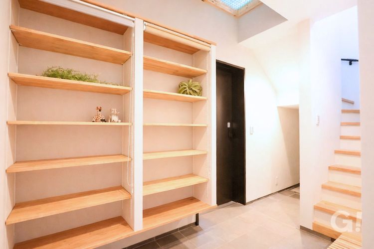 魅せるも隠すもできる玄関収納で、暮らしが整う家 ｜ 船橋市