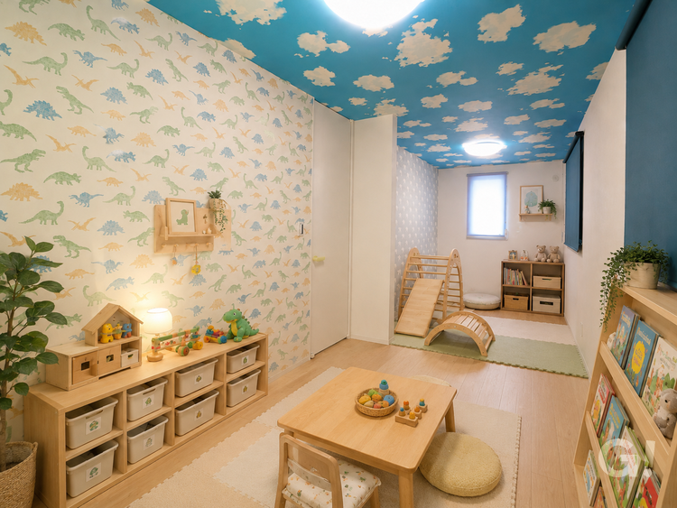 好きなものに囲まれて過ごす、わくわくする子ども部屋　|　船橋市