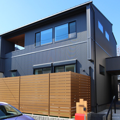  回遊プランのスタイリッシュガルバの家　～外観～