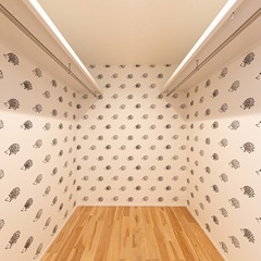 ソトはダークでカッコよく、ナカはナチュラルでかわゆい家　ウォークインクローゼット