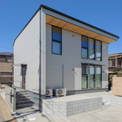 吹抜けダイニング×ヌックのある家　外観