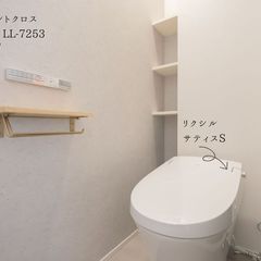 吹抜けダイニング×ヌックのある家　トイレ