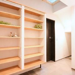 魅せるも隠すもできる玄関収納で、暮らしが整う家 ｜ 船橋市