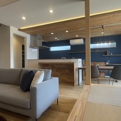コミュニケーションを大切に◎快適な空間に大満足できるシンプルモダンなLDK
