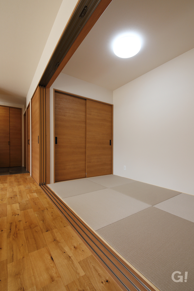 3畳の琉球畳の和室