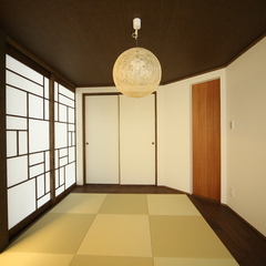 和モダンの和室　こだわりの空間でくつろぐ