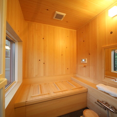 檜の香り　檜風呂のある家