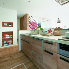 TRETTIOGRAD　まるでカフェのよう。ナチュラルテイストでまとめた使いやすいキッチン