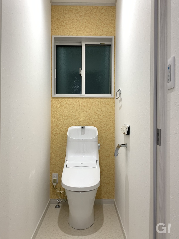 トイレの写真。足利市・福富住宅の注文住宅「音を奏でる家」