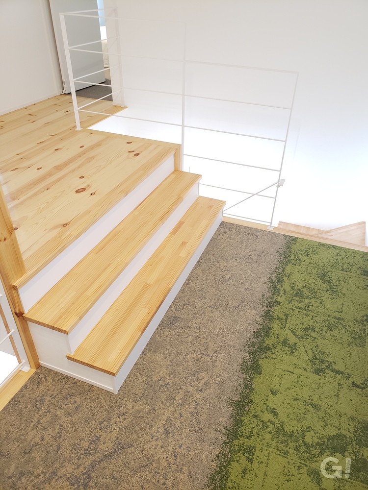 タイルカーペットで床をデザインする。北欧デザイン規格住宅TRETTIO GRAD(トレッティオグラード)