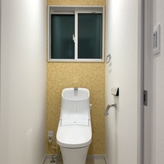 トイレの写真。足利市・福富住宅の注文住宅「音を奏でる家」