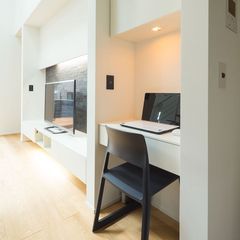 家族団欒＆自分時間を上手に使い分けられる美しい規格住宅のリビング