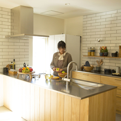 オシャレな北欧デザインが美しい規格住宅の快適なオープンキッチン