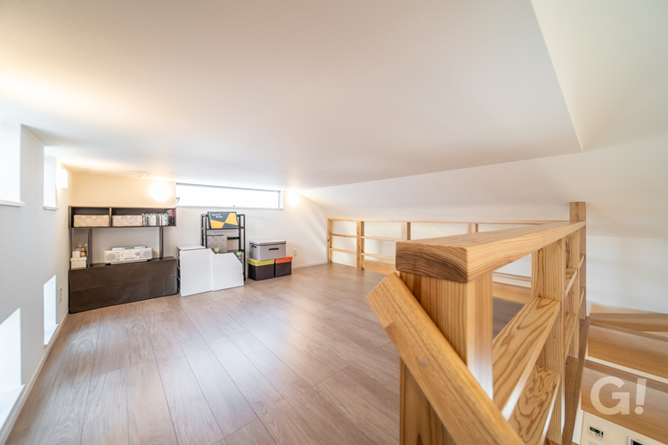 遊び心ある空間で親子でワクワクしてしまう注文住宅の屋根裏部屋