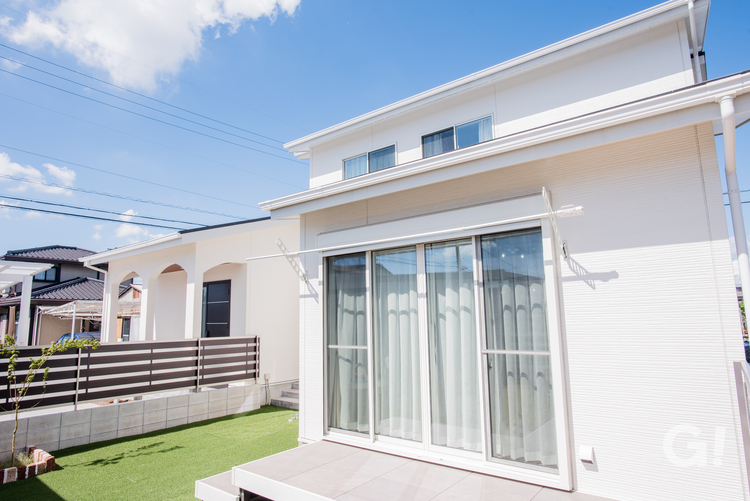 白が美しい！シンプルだからこそ遊び心の詰まった注文住宅