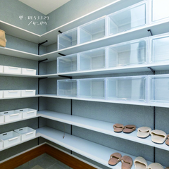 限られた空間で大容量収納が叶えられた注文住宅の玄関