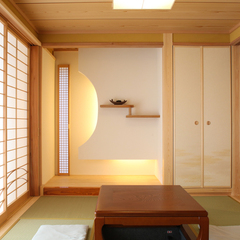 岐阜県産材を贅沢に使い和の魅力にタップリ包まれた居心地の良い和室