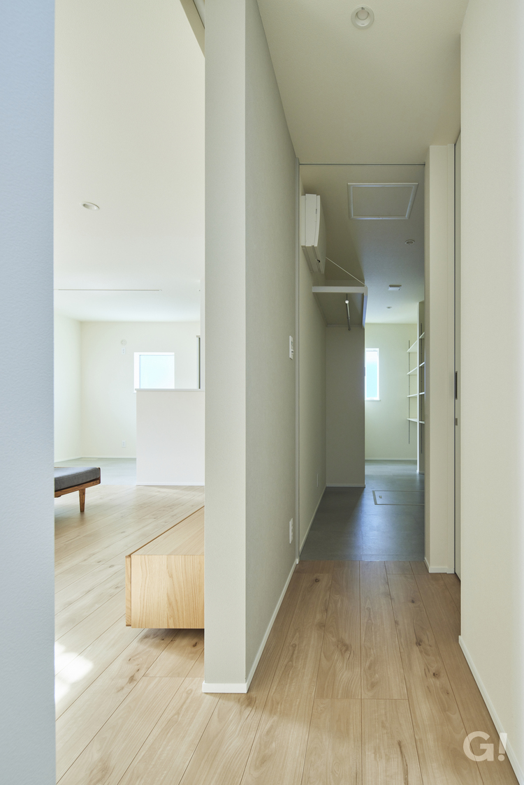 整理整頓が自然と身につく間取りがいいデザイナーズ住宅の収納スペース