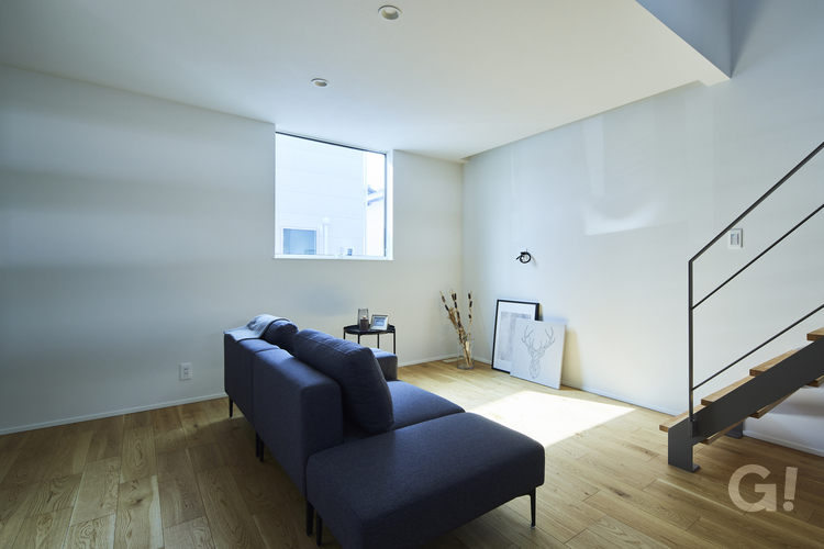 穏やかな空気感が心地いい！心をリセットさせてくれるデザイナーズ住宅のリビング