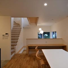 快適なワークスペースがあるLDK