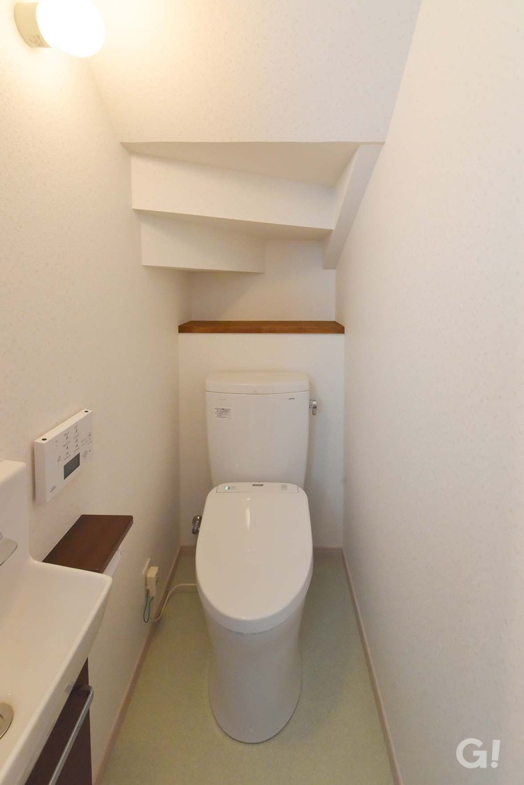素敵な空間が生まれた階段下トイレ