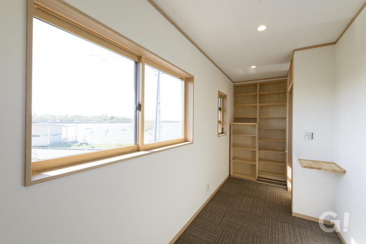 シンプルな洋室は埼玉県川越市の三幸住宅にお任せください！