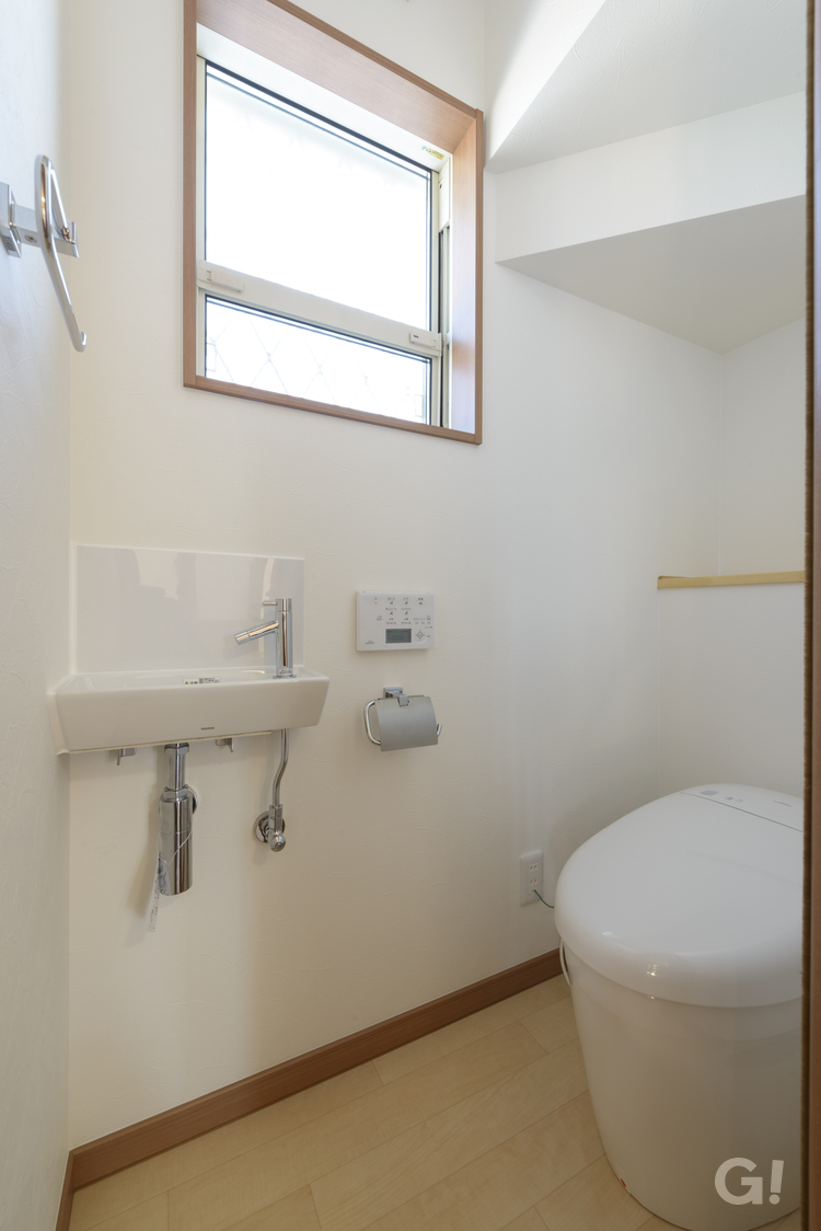 シンプルなトイレは埼玉県川越市の三幸住宅にお任せください！