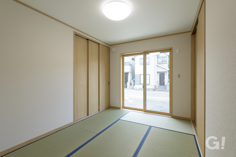 シンプルな和室は埼玉県川越市の三幸住宅まで！