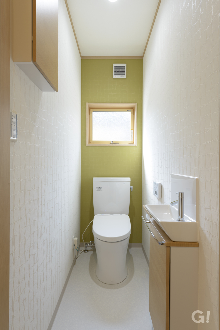 シンプルモダンなトイレは埼玉県川越市の三幸住宅まで！