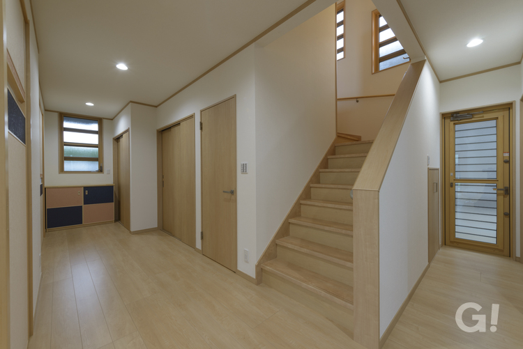 シンプルなホールは埼玉県川越市の三幸住宅まで！