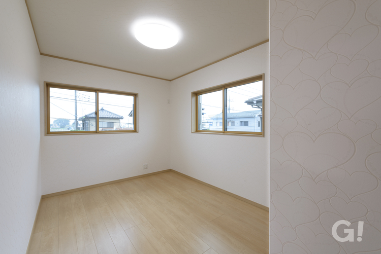 シンプルな洋室は埼玉県川越市の三幸住宅まで！