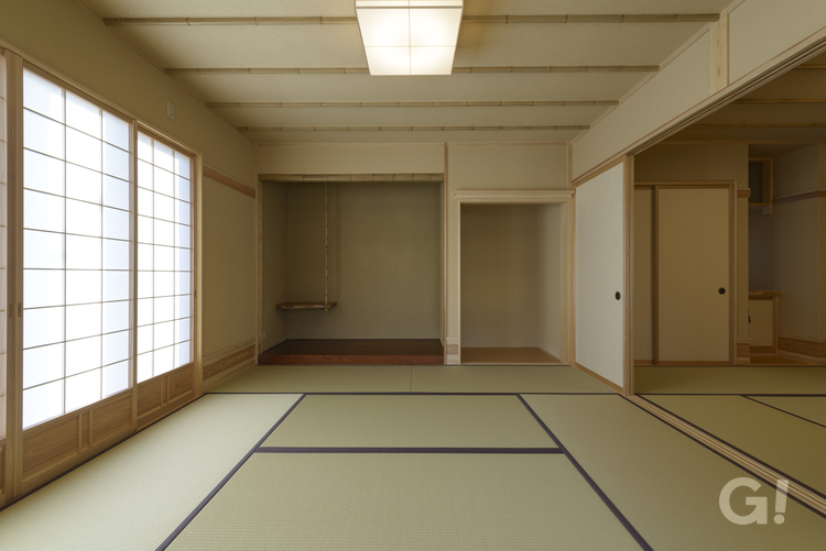 シンプルモダンな和室は埼玉県川越市の三幸住宅まで！