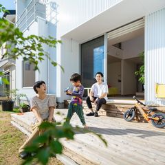 建物と庭を繋ぐ空間