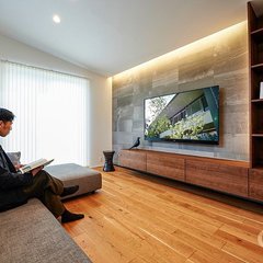 くつろぐリビング