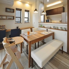 ナチュラルカフェのようなダイニング