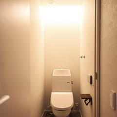 間接照明がおしゃれなトイレ/福島県郡山市/DELIGHT HOME/安積モデル